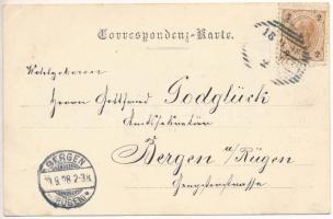 1898 (Vorläufer) Sadhora, Sadagóra, Sadigura; Gruss aus der Bukowina. Verlag Leon König (Czernowitz)...