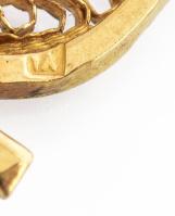 14K arany (Au) medál, jelzett 3,1 g