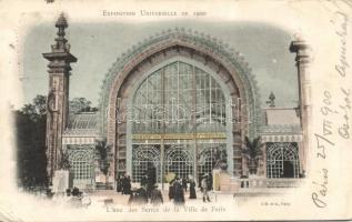 1900 Paris, Exposition Universelle, Serre / World Fair, greenhouse