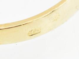 14K arany (Au) gyűrű , jelzett 1,43 g m:54