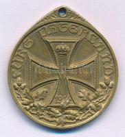 Németország / Weimari Köztársaság 1921. "Német Háborús Emlékérem" aranyozott bronz kitünte...