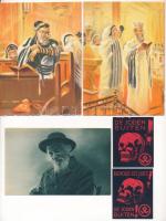 JUDAIKA - 43 db főleg régi használatlan képeslap / JUDAICA - 43 mostly pre-1945 unused postcards