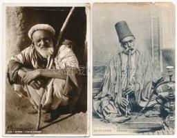 Szíria - 17 db régi képeslap vegyes minőségben / Syria - 17 pre-1945 postcards in mixed quality