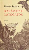 Fekete István: Karácsonyi látogatók. Vál. és szerk.: Véber Károly. Hartung Sándor rajzaival. Bp., 1989, Móra. Első kiadás. Kiadói papírkötés, kissé foltos borítóval.