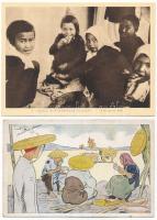 VIETNAM - 42 db főleg régi képeslap / 42 mostly pre-9150 postcards from Indochina