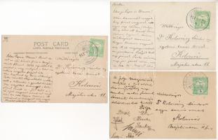 Jósikatelep, Jósikafalva, Béles, Belis; - 5 db régi fotó képeslap / 5 pre-1945 photo postcards