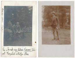 Jósikatelep, Jósikafalva, Béles, Belis; - 5 db régi fotó képeslap / 5 pre-1945 photo postcards