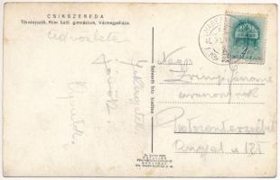 1940 Csíkszereda, Miercurea Ciuc; Törvényszék, Római katolikus gimnázium, Vármegyeháza. Seiwarth fot...