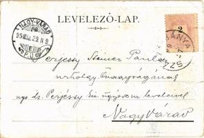 1899 (Vorläufer) Orsova, Korona kápolna. G. Hutterer kiadása / chapel (EK)