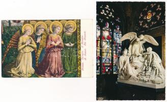 ANGYALOK - 33 db főleg régi képeslap / ANGELS - 33 mostly pre-1945 postcards