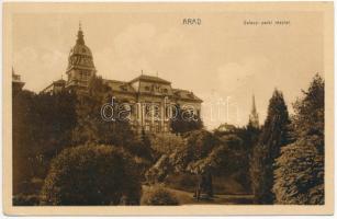 1909 Arad, Salacz parki részlet / park (Rb)