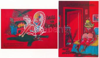 KRAMPUSZ - 26 db modern használatlan üdvözlő képeslap / KRAMPUS - 26 modern unused greeting postcard...