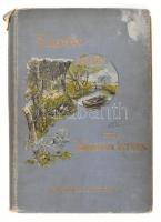 Bársony István: Erdőn, mezőn. Természeti és vadászati képek. Kiváló magyar művészek eredeti rajzaival. Bp., [1922], Athenaeum, 276 p.+ 8 t. Negyedik kiadás. Szövegközi és egészoldalas illusztrációkkal. Kiadói aranyozott, illusztrált egészvászon-kötés, viseltes, kissé kopottas, foltos borítóval, sérült gerinccel, az 1-16. oldalak kijárnak.