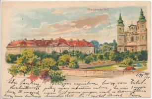 1899 (Vorläufer) Nagyvárad, Oradea; Kunstanstalt Kosmos 76. litho s: Geiger R. (EK)