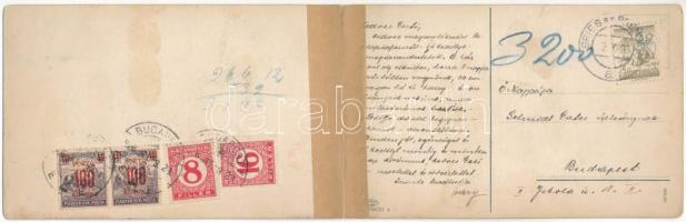 1926 Col Rodella (Südtirol), Panorama auf die Sellagruppe, Marmolata, Pordoijochstrasse (Dolomiten) ...