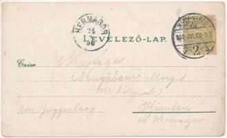 1900 Püspökfürdő, Szentlászlófürdő, Baile 1 Mai (Nagyvárad, Oradea); fürdő épület, indóház, vasútáll...