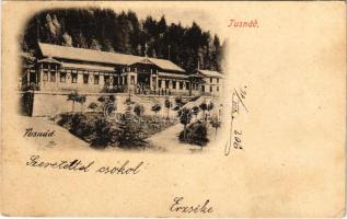 1902 Tusnádfürdő, Baile Tusnad; meleg fürdő / spa, bath (EK)