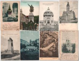 Kb. 100 db RÉGI történelmi magyar város képeslap vegyes minőségben / Cca. 100 pre-1945 historical Hu...