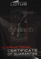 Lotus női karóra kvarc szerkezettel, fém szíjjal, garanciális, díszdobozban, eredeti állapotban 20x3...