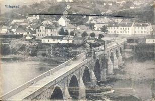 Visegrad leporello with railway-stations, hotels