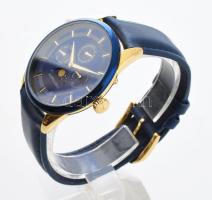 Filippo Loretti kvarc szerkezettel működik, jó állapotban bőr szíjjal d: 40mm