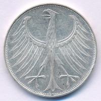 NSZK 1972G 5M Ag T:XF
FRG 1972G 5 Mark Ag C:XF
Krause KM# 112.1