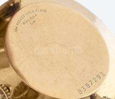 Bulova női karóra, kézi felhúzós szerkezettel, jó állapotban, kissé korrodált számlappal fém szíjjal...