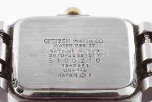 Citizen kvarc női karóra, kvarc szerkezettel, szép állapotban 24x25 mm fém szíjjal