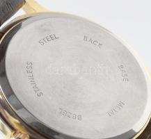 Orinet Chandor unisex kvarc karóra, kvarc szerkezettel, kevés karccal 34 mm bőr szíjjal ellemmel, mű...