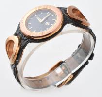 Versus női design karóra, kvarc szerkezettel, 29 mm bőr szíjjal működő jó állapotban