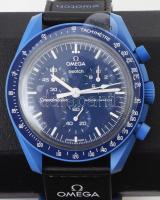 Omega X Swatch - Moonswatch - Mission to Neptune SO33N100 férfi karóra. Újszerű, hordatlan, működik,...
