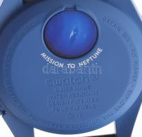 Omega X Swatch - Moonswatch - Mission to Neptune SO33N100 férfi karóra. Újszerű, hordatlan, működik,...
