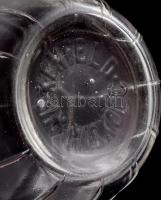 Wilkenfeld Miskolc hordó alakú lekváros üveg. Jelzett, hibátlan, m: 13 cm