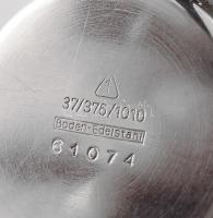 GUB GLashütte kézi felhúzós karóra. bőr szíjjal, működő, jó állapotban, 31 mm