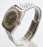 Gigandel automatic automata férfi karóra.fém szíjjal, működik, számlap korrodált d :35x40 mm