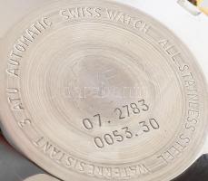 Helvetia automatic automata karóra. Dátum kijelzéssel, hibátlan számlappal, működő, jó állapotban, b...