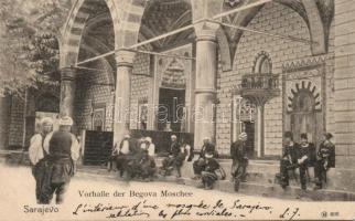 Sarajevo, Vorhalle der Begova Moschee / porch of the Begova Mosque