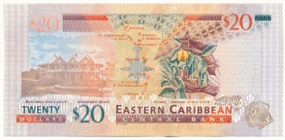 Kelet-Karibi Államok DN (2012-2015) 20$ T:UNC East Caribbean States ND (2012-2015) 20 Dollars C:UNC ...