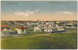 Techirghiol - 6 db régi román város képeslap / 6 pre-1945 Romanian town-view postcards