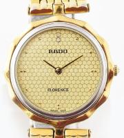 Rado Florence női kvarc karóra, fém tokkal, működő, jó állapotban, jelzett fém szíjjal elem nélkül 30 mm