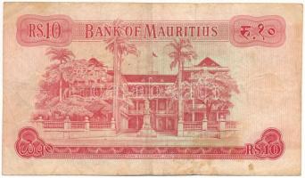 Mauritius DN (1967) 10R T:F Mauritius ND (1967) 10 Rupee C:F