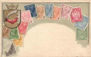 Bosnia stamps Embossed Litho