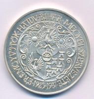 Tóth Sándor (1933-) 1987. "MÉE Hajdú-Bihar Megyei szervezete / II. Rákóczi György" Ag emlé...