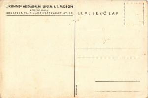 A magyar földnek. Kühne Mezőgazdasági Gépgyár R.T. reklámja / Hungarian Agricultural Machine Factory...