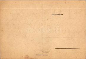 Demokrácia. Magyar gúnyos antiszemita művészlap. Judaika / Democracy. Hungarian mocking anti-Semitic...