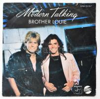 Modern Talking - Brother Louie.  Vinyl kislemez, 7", Single, Stereo, Gong-Hansa, Magyarország, 1986. VG