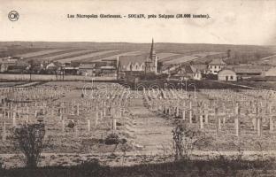 Military cemetery in Souain