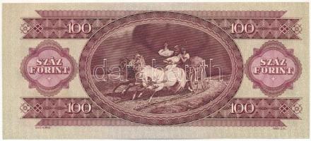 1957. 100Ft "B 448 039774" kissé eltolódott nyomat T:UNC
Hungary 1957. 100 Forint "B...