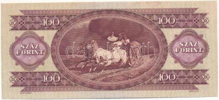 1968. 100Ft "B 075 157692" nyomdai festékfoltok T:UNC,AU
Hungary 1968. 100 Forint "B...