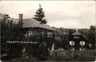 1942 Marosfő, Izvoru Muresului; üdülőtelep, nyaralók / holiday resort, villas. photo